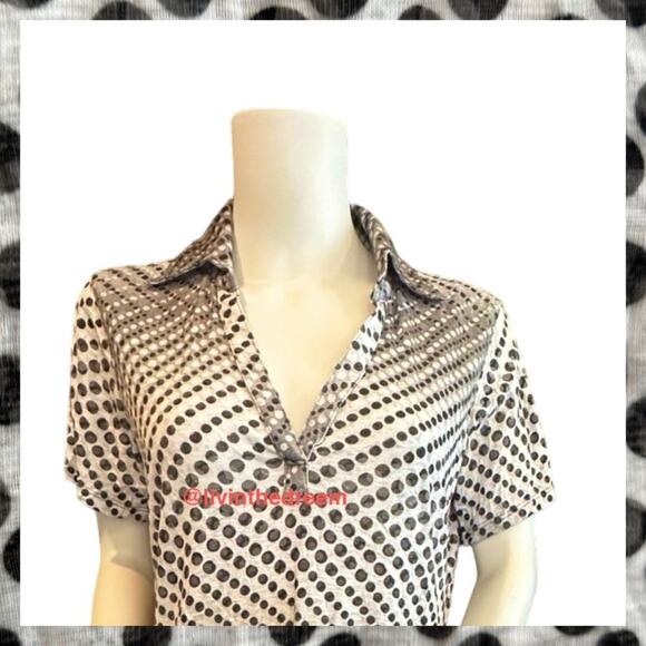 NWT David Cline V-Neck Short Sleeve T-Shirt Dress SZ Small $119 - Picture 11 of 16